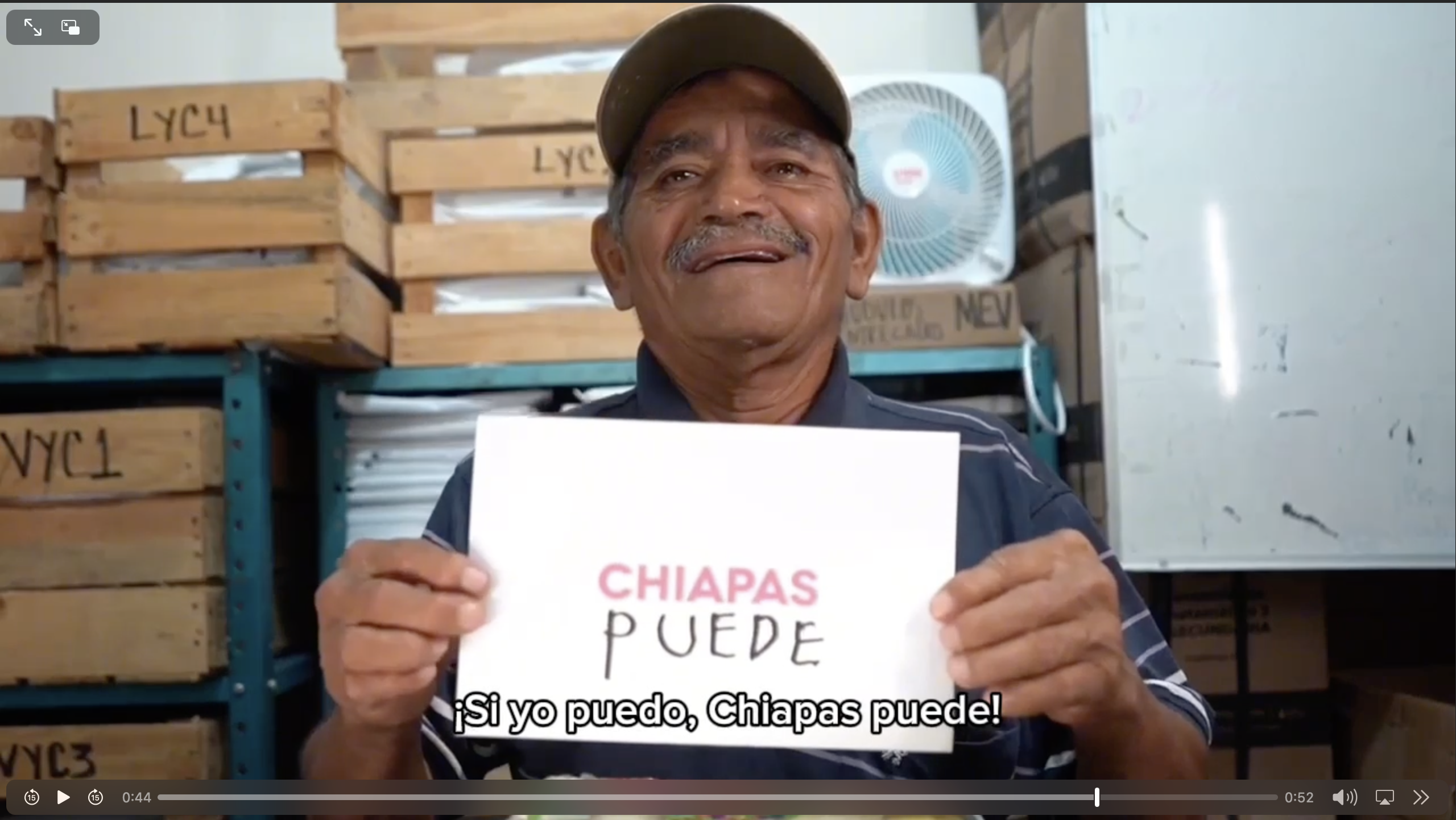 ¡Si yo puedo, Chiapas puede!